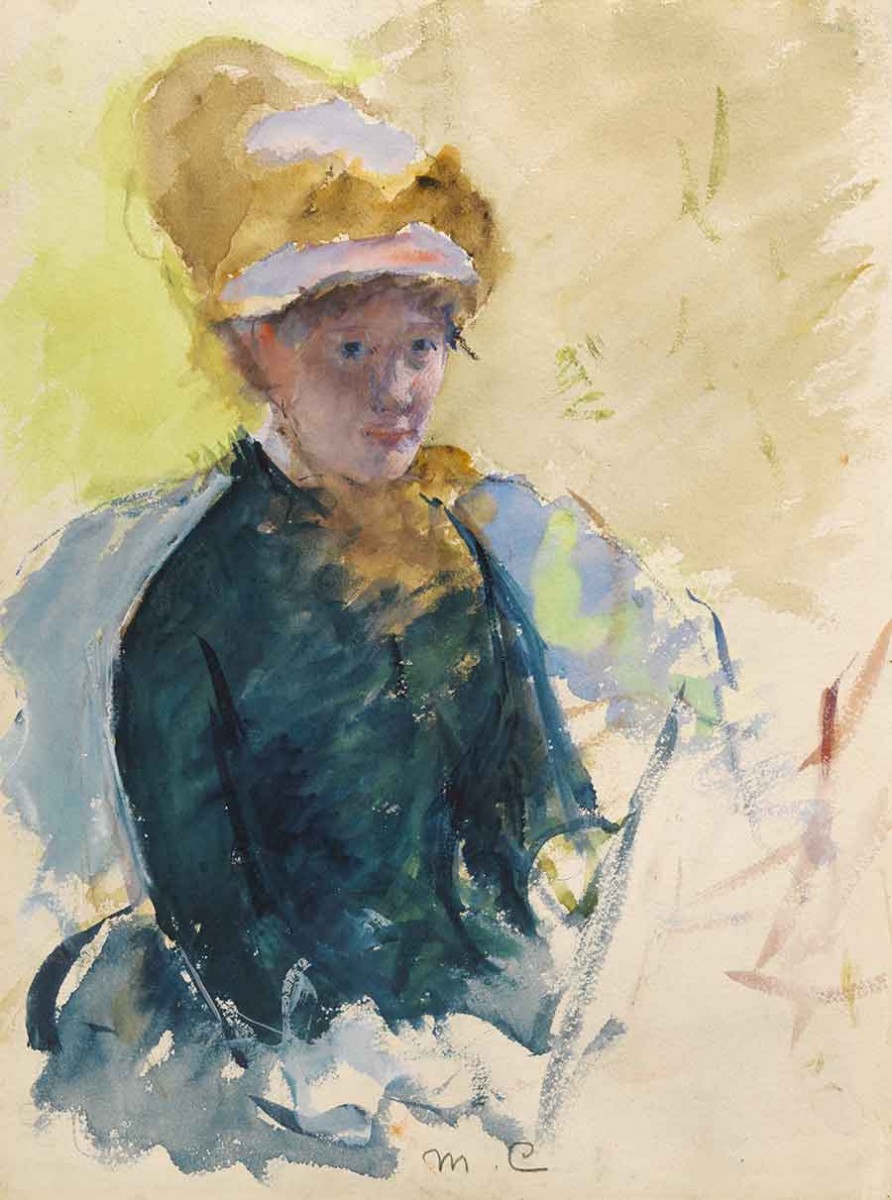 Self-portrait of Mary Cassatt
