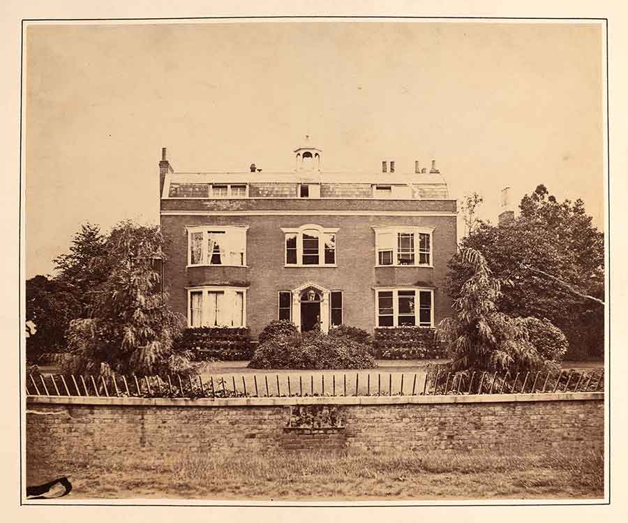 Photograph of Charles Dickens house at Gads Hill