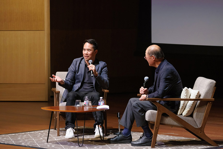 Charles Yu and Simon K.C. Li in conversation